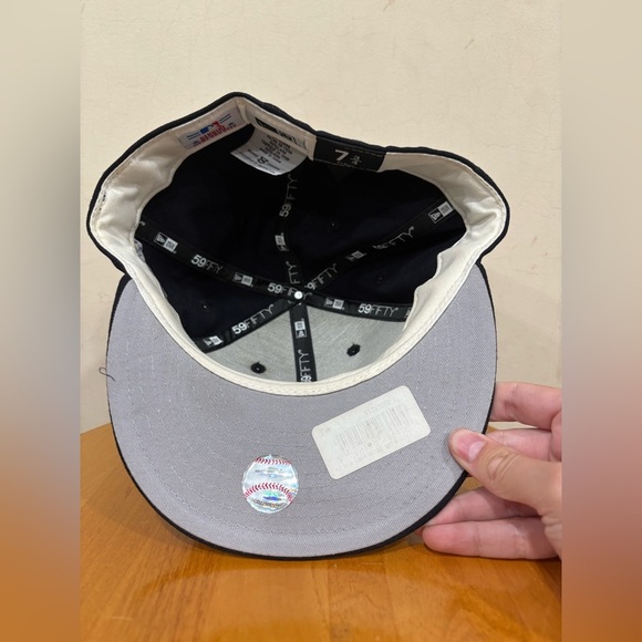 New Era New York Yankees 59Fifty 1996 World Series Wool Size 7 3/4 Fitted Hat - Picture 5 of 7